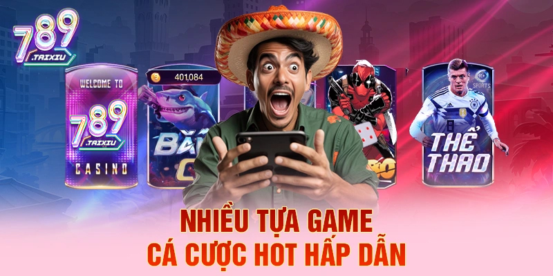 Đa dạng tựa game cá cược tại zo88